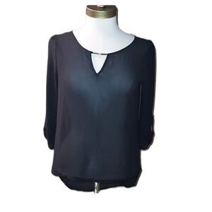 MIIN |  black blouse  Top - M/L